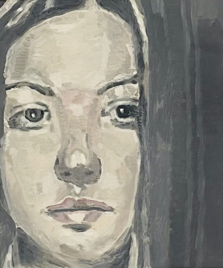 Contemporary artist painter